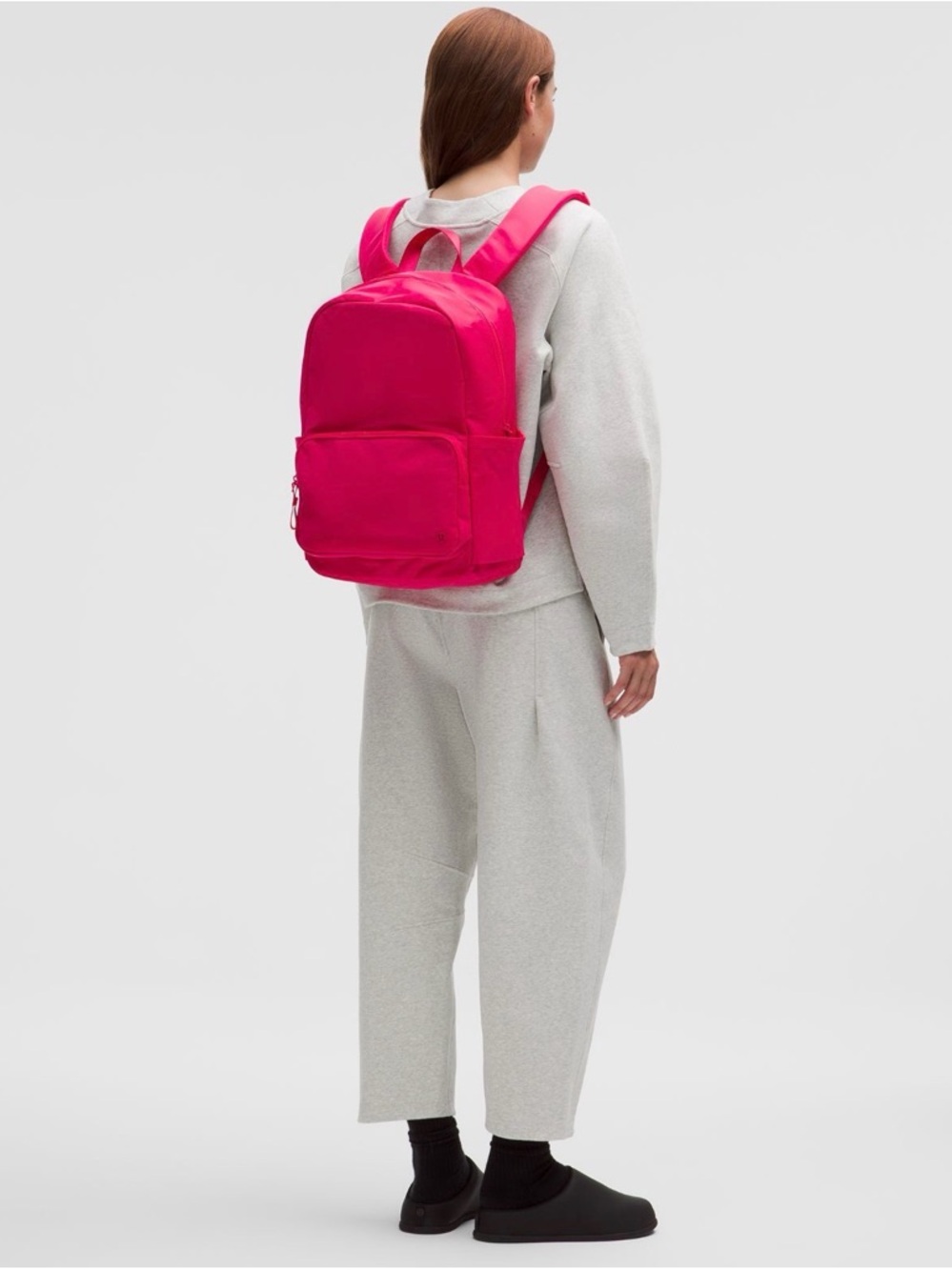 🆕 LULULEMON Everywhere Backpack 22L Calypso Pink/Sheer Oak NWT - Picture 2 of 16